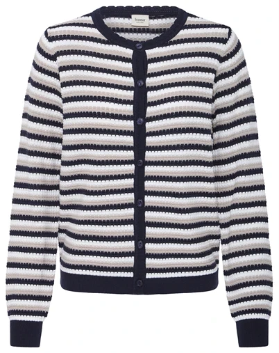 Fransa - FRCaia Cardigan - String Stripe